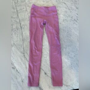 Athleta Girl Purple/Pink Leggings, Size 7